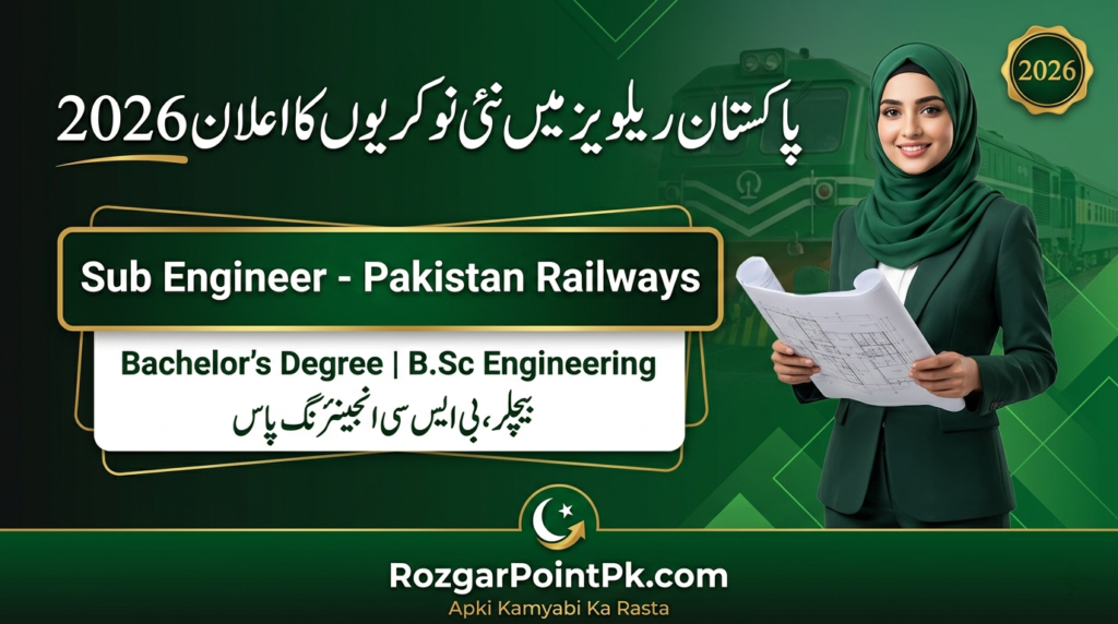 Pakistan Railways Jobs 2026 for Retired Staff