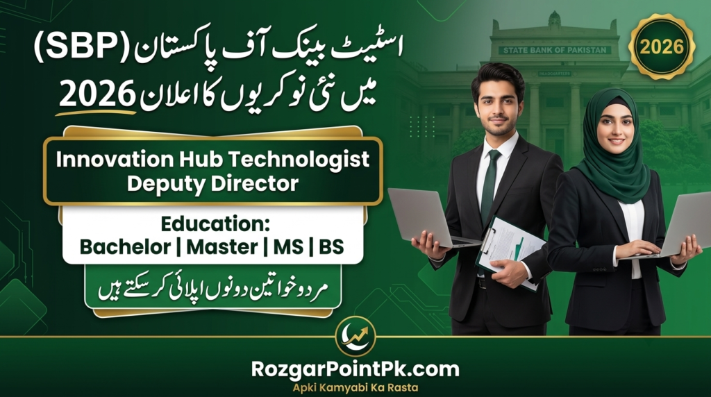 State Bank of Pakistan Jobs 2026