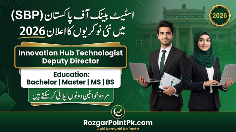 State Bank of Pakistan Jobs 2026