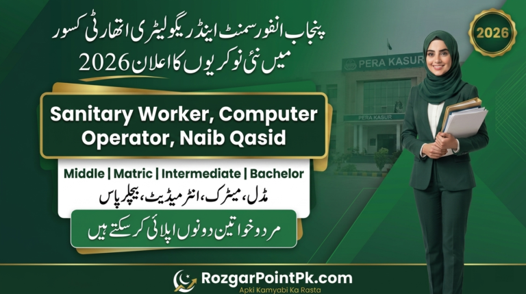 Punjab Enforcement Regulatory Authority Jobs 2026
