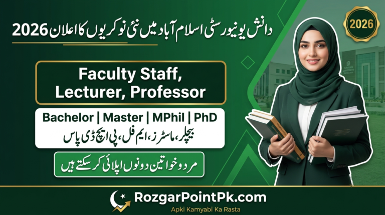 Daanish University Jobs 2026