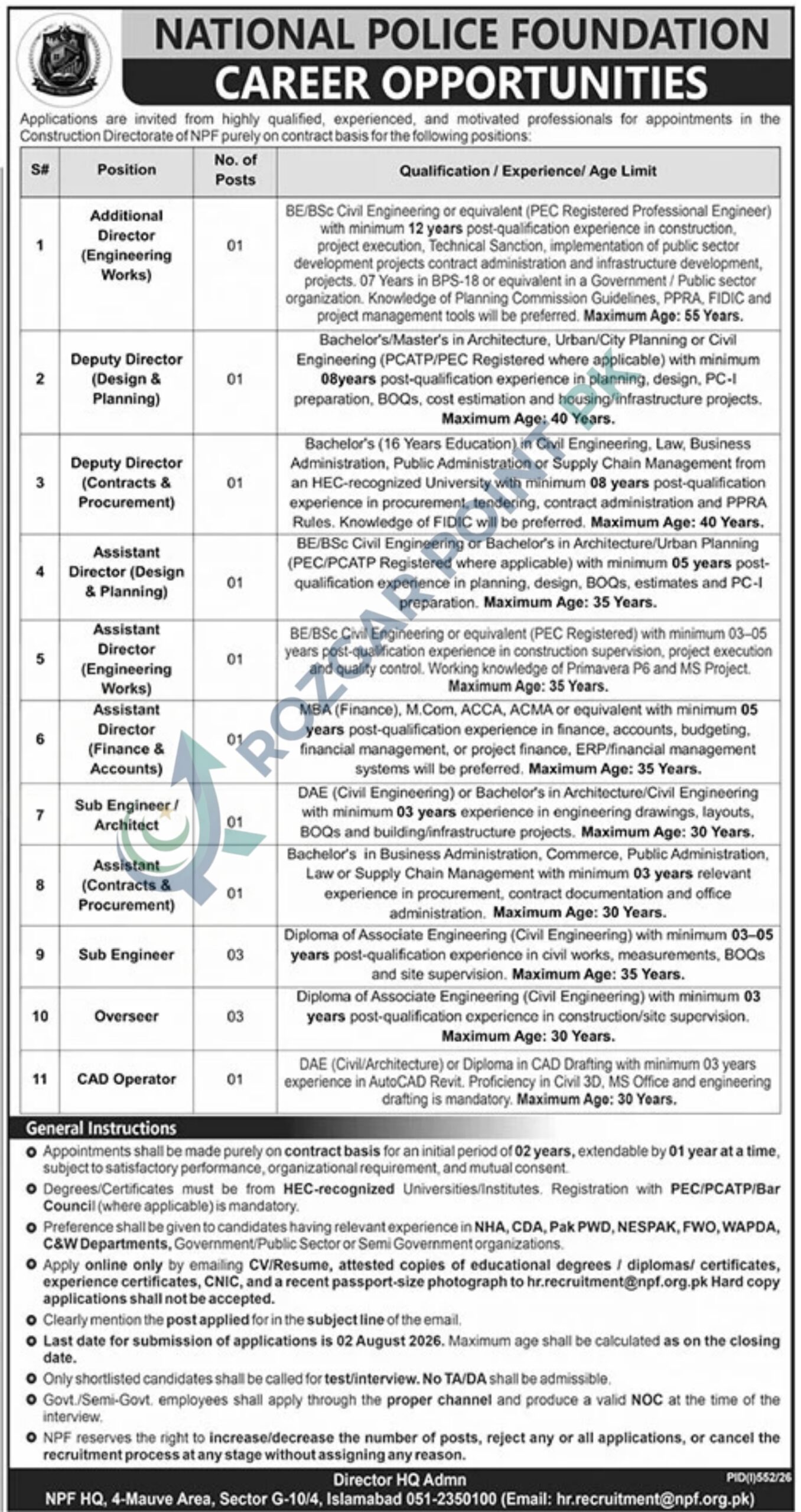 National Police Foundation Jobs 2026