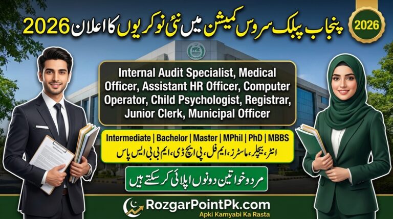 PPSC Jobs 2026 – Apply Online 500+ Posts