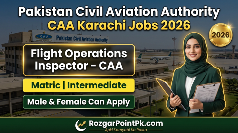 Pakistan Civil Aviation Authority Jobs 2026