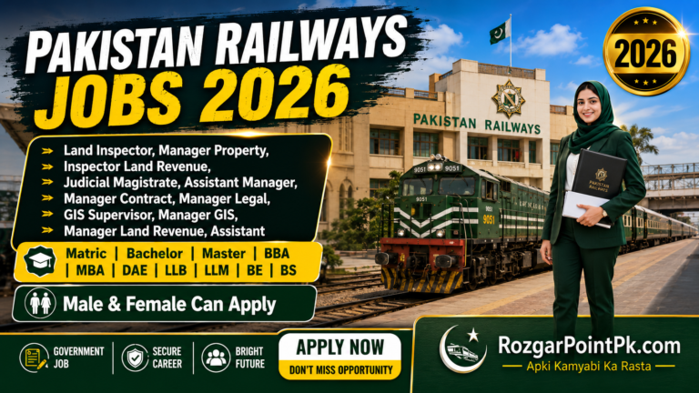 Pakistan Railways Jobs 2026