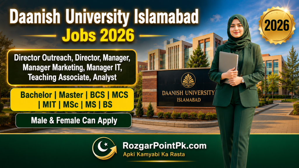 Daanish University Jobs 2026