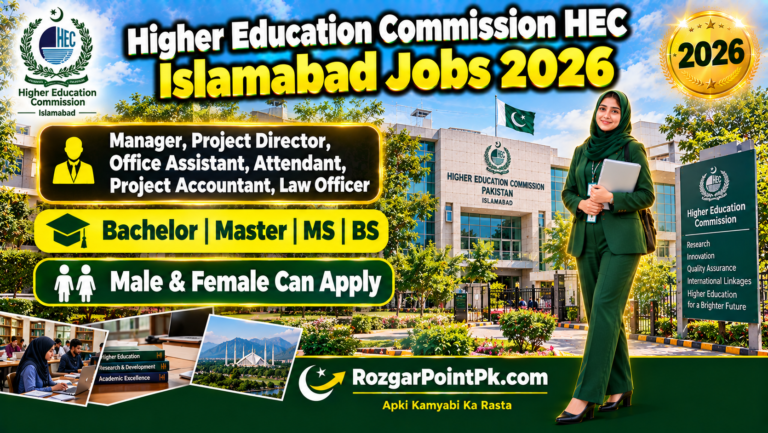Higher Education Commission Pakistan HEC Jobs 2026