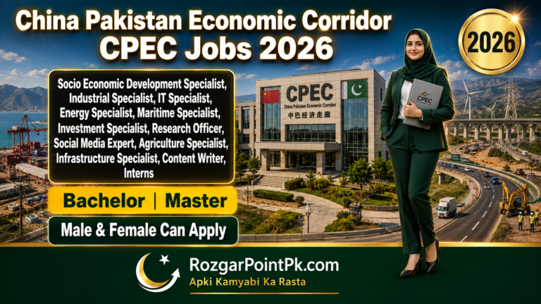 China Pakistan Economic Corridor CPEC Jobs 2026