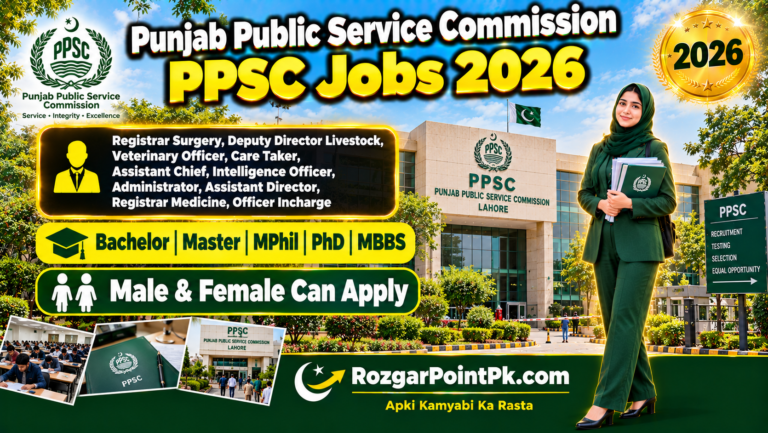 Punjab Public Service Commission PPSC Jobs 2026