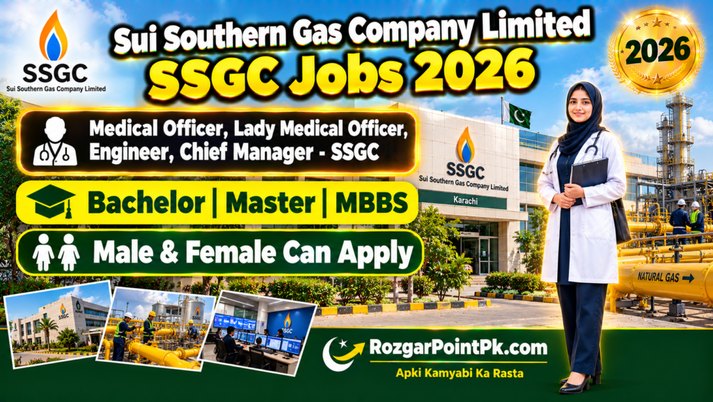 SSGC Jobs 2026 Sui Southern Gas Company
